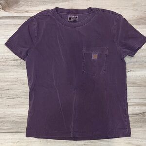 Carhartt Deep Purple T-Shirt with Pocket